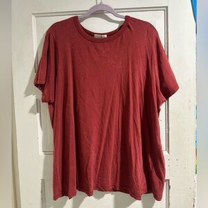 🌸 - Women’s Burnt Red Casual Top